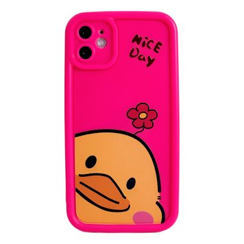 Чохол Yellow Duck Case для iPhone 11 Pink - ash-mobile.com.ua - фото 1