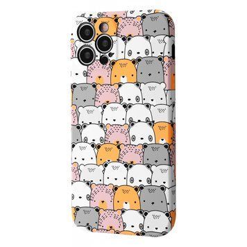 Чохол WAVE NEON X LUXO для iPhone 12 PRO Bears Yellow/Grey - ash-mobile.com.ua - фото 1