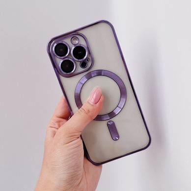 Чохол Shining with MagSafe для iPhone 15 Plus Purple - ash-mobile.com.ua - фото 2