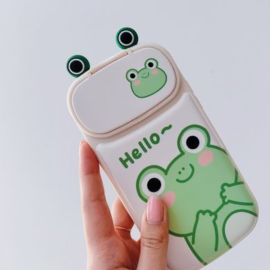 Чехол с закрытой камерой для iPhone 13 PRO MAX Frog Green - ash-mobile.com.ua - фото 4
