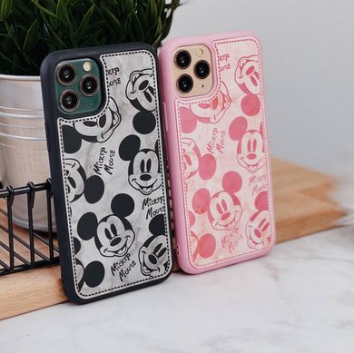 Чохол Cartoon heroes Leather RETRO для iPhone XR Light Pink - ash-mobile.com.ua - фото 6