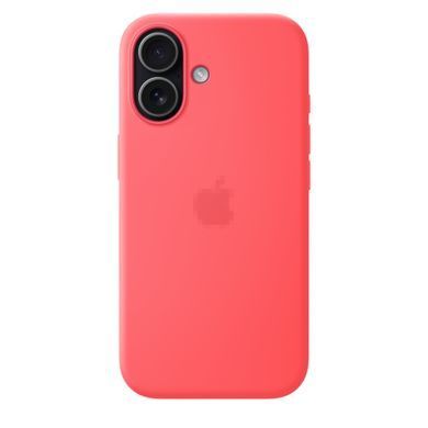 Чохол Silicone Case with MagSafe OEM для iPhone 17 Bright Guava