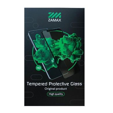 Защитное стекло 3D ZAMAX для iPhone 13 PRO MAX | 14 Plus Black 2 шт в комплекте