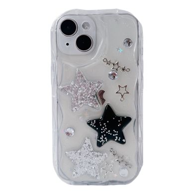 Чохол Stars Case для iPhone 14 Transparent - ash-mobile.com.ua - фото 1