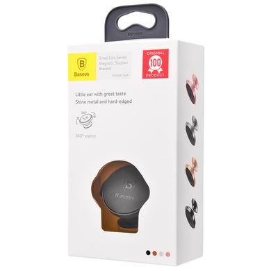 Автотримач Baseus Small Ears Series Magnetic Suction Bracket Vertical Type Black купити
