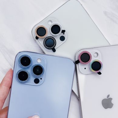 Захисне скло на камеру Diamonds Lens для iPhone 11 | 12 | 12 MINI Sierra Blue - ash-mobile.com.ua - фото 2