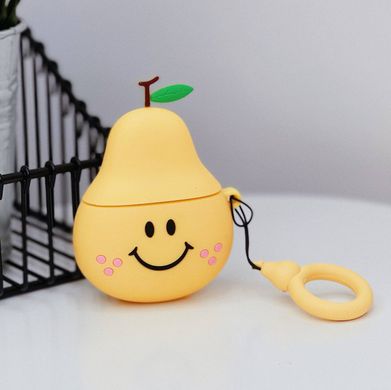Чехол 3D для AirPods 1 | 2 Smile Fruits Pear купить
