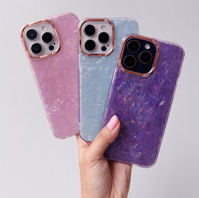 Чехол Marble Case для iPhone 15 PRO MAX Purple