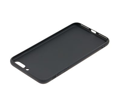 Чехол Glass ЛВ для iPhone 7 Plus | 8 Plus Black купить