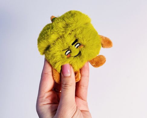 Чехол Cute Monster Plush для AirPods 1 | 2 Green