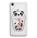 Чехол прозрачный Print SUMMER для iPhone XR Panda Сocktail купить