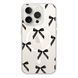 Чохол прозорий Print Mood swings with MagSafe для iPhone 13 PRO MAX Bow Black - ash-mobile.com.ua - фото 1