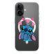 Чехол прозрачный Print Blue Monster with MagSafe для iPhone 17 Air Love