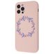 Чехол WAVE Minimal Art Case with MagSafe для iPhone 12 PRO Pink Sand/Wreath купить