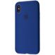 Чохол Silicone Case Full для iPhone XS MAX Blue Cobalt