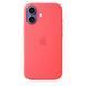 Чохол Silicone Case with MagSafe OEM для iPhone 17 Bright Guava