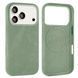 Чехол Suede with MagSafe для iPhone 16 PRO Matcha Green - ash-mobile.com.ua - фото 1