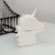 Чехол 3D для AirPods 1 | 2 White Unicorn