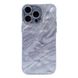 Чохол Crumpled Case для iPhone 13 PRO MAX White