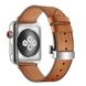 Ремешок Leather Butterfly для Apple Watch 42/44/45/49 mm Brown