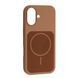 Чохол New Silicone Case with MagSafe для iPhone 17 Desert Gold