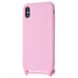 Чехол WAVE Lanyard Case для iPhone XS MAX Light Pink