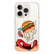 Чохол прозорий Print FOOD with MagSafe для iPhone 11 PRO Burger eat купити