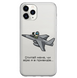 Чехол прозрачный Print NO WAR для iPhone 15 PRO MAX Призрак Киева - ash-mobile.com.ua - фото 1