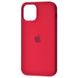 Чехол Silicone Case Full для iPhone 12 PRO MAX Rose Red купить