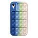 Чехол Pop-It Case для iPhone XR Ocean Blue/White купить