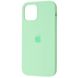 Чехол Silicone Case Full для iPhone 14 Pistachio