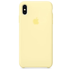 Чехол Silicone Case OEM для iPhone X | XS Mellow Yellow купить