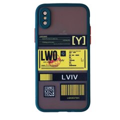 Чохол AVENGER Print для iPhone X | XS Ticket LVIV Forest Green купити