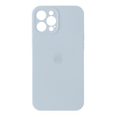 Чохол Silicone Case Full + Camera для iPhone 12 PRO Mist Blue купити