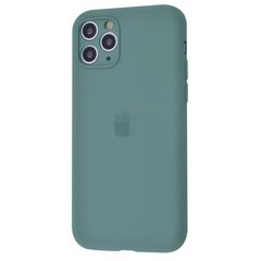 Чохол Silicone Case Full + Camera для iPhone 11 PRO Pine Green купити
