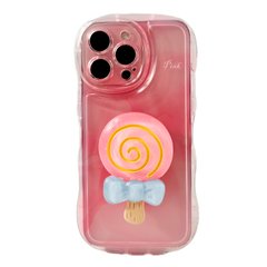 Чохол Candy Holder Case для iPhone 14 PRO Pink