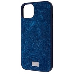 Чехол Bling World Grainy Diamonds для iPhone 15 Plus Blue
