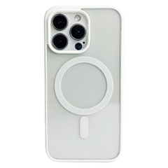Чехол Matte Acrylic MagSafe для iPhone 15 PRO MAX White