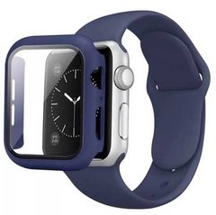 Ремінець Silicone BAND+CASE для Apple Watch 42 mm Midnight blue