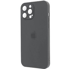 Чехол AG-Glass Matte Case with MagSafe для iPhone 13 Graphite