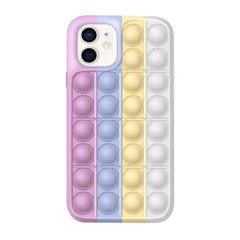 Чохол Pop-It Case для iPhone 12 Light Pink/White купити