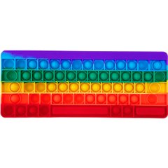 Pop-It игрушка BIG Keyboard (Клавиатура) 27/11см Purple/Red купить