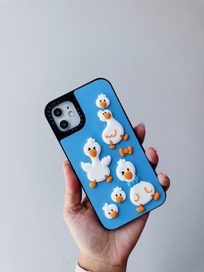 Чохол TIFY Case для iPhone 14 Plus Ducks Blue - ash-mobile.com.ua - фото 2