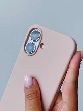 Чохол Silicone Case Full для iPhone 16 Plus Pink Sand - ash-mobile.com.ua - фото 5