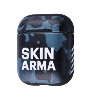 Чохол Skinarma для AirPods 1 | 2 Camo Navy - ash-mobile.com.ua - фото 1