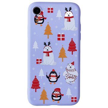 Чохол WAVE Fancy Case для iPhone XR Penguin and Bear Glycine - ash-mobile.com.ua - фото 1