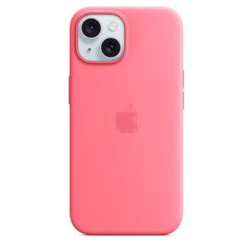 Чохол Silicone Case Full OEM+MagSafe для iPhone 15 Pink - ash-mobile.com.ua - фото 1