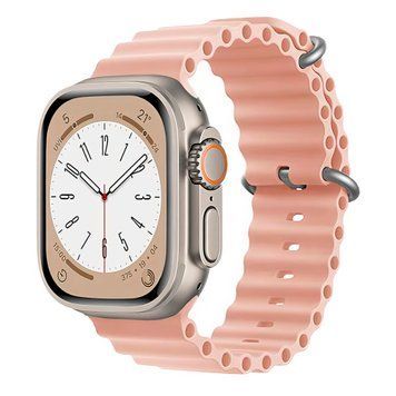 Ремінець Ocean Band для Apple Watch 42mm | 44mm | 45mm | 46mm | 49mm Chalk Pink - ash-mobile.com.ua - фото 1