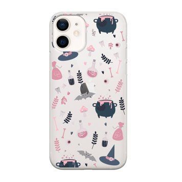 Чохол прозорий Print Halloween для iPhone 12 MINI Potion Pink - ash-mobile.com.ua - фото 1