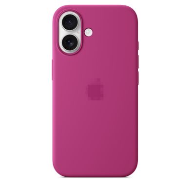 Чохол Silicone Case with MagSafe OEM для iPhone 16 Fuchsia - ash-mobile.com.ua - фото 1